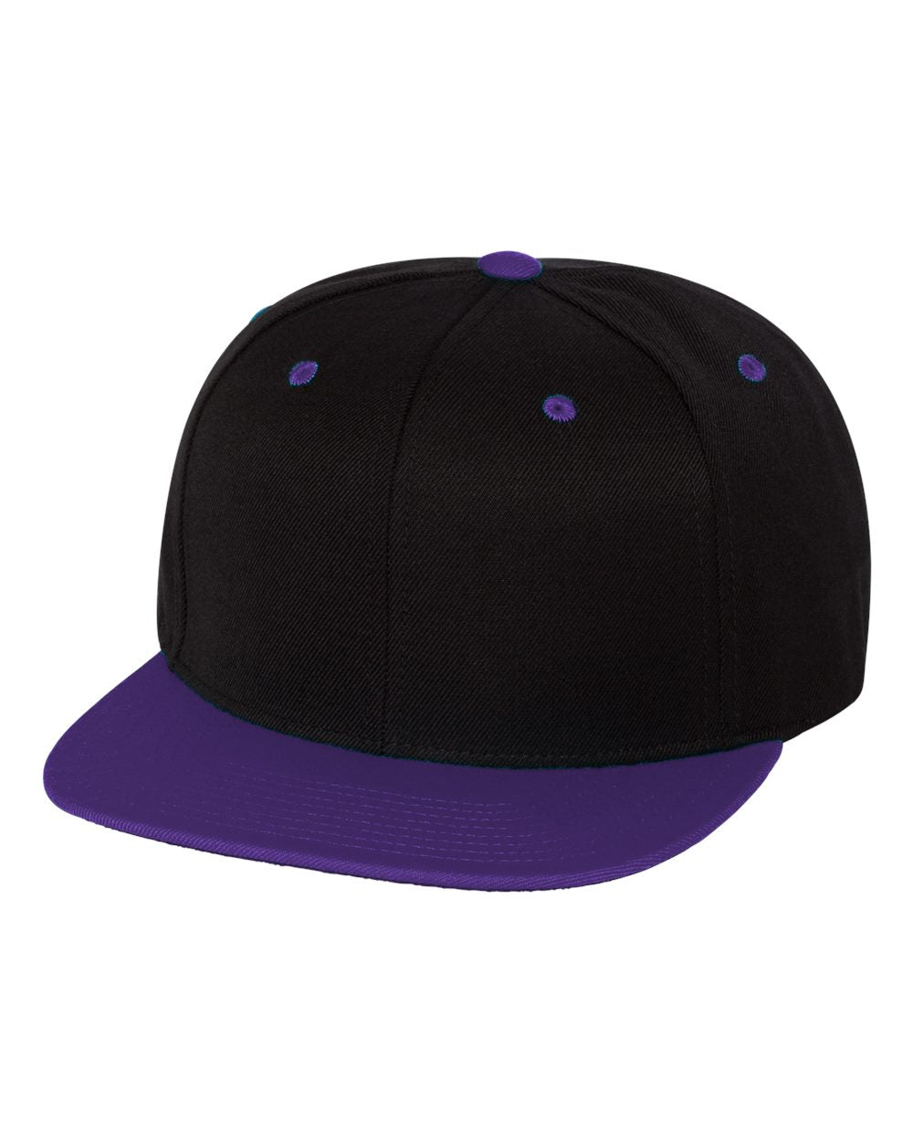 Classic Flat Bill Snapback Cap