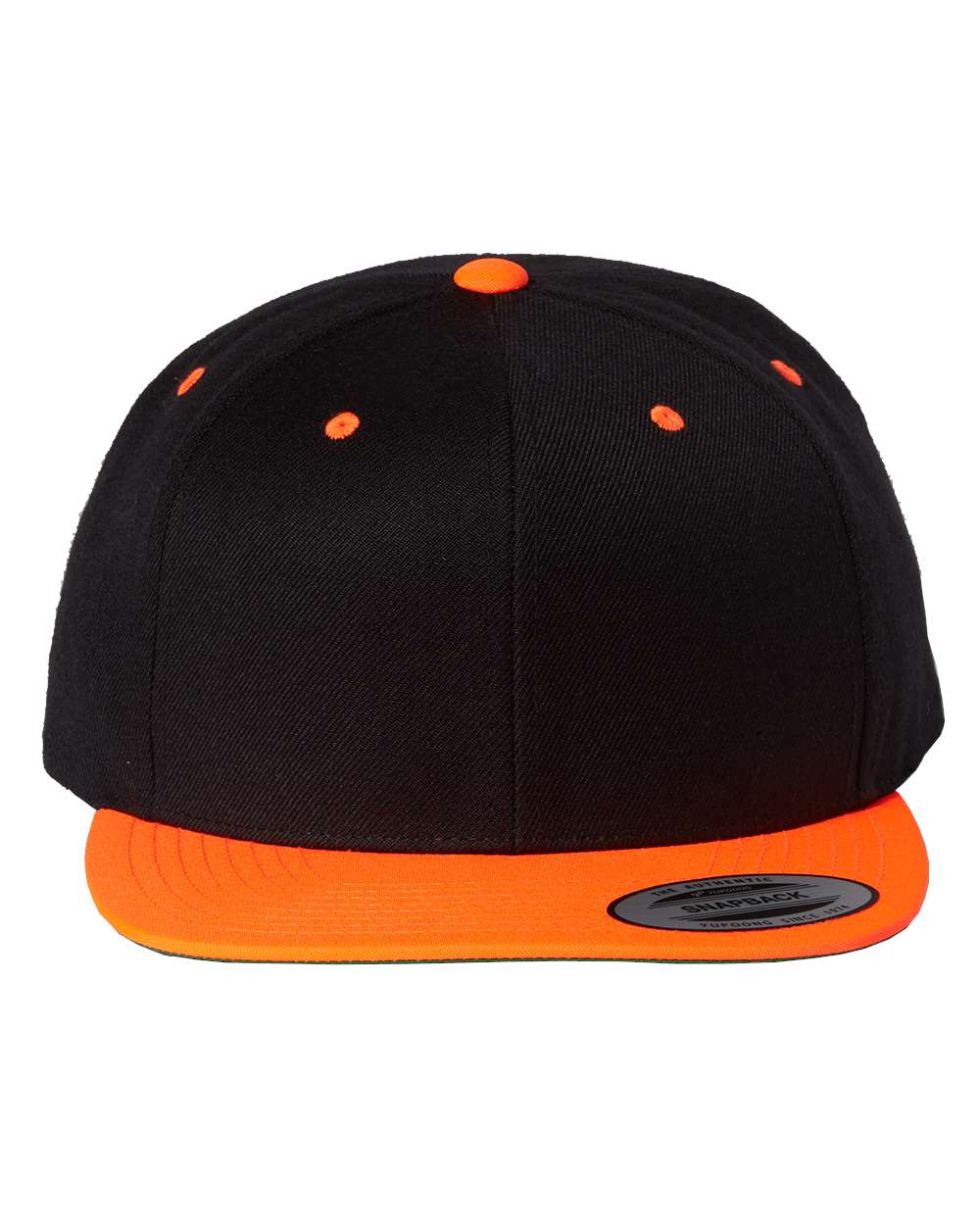 Classic Flat Bill Snapback Cap