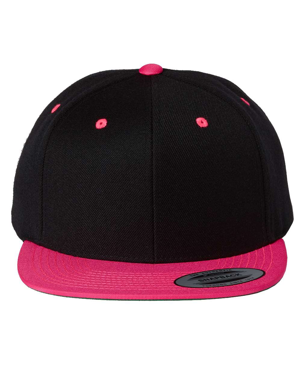 Classic Flat Bill Snapback Cap