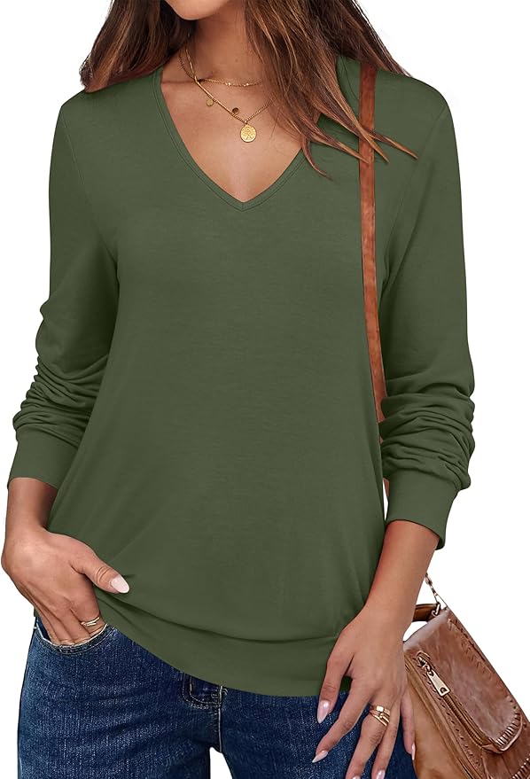 Women's V-neck t-shirt