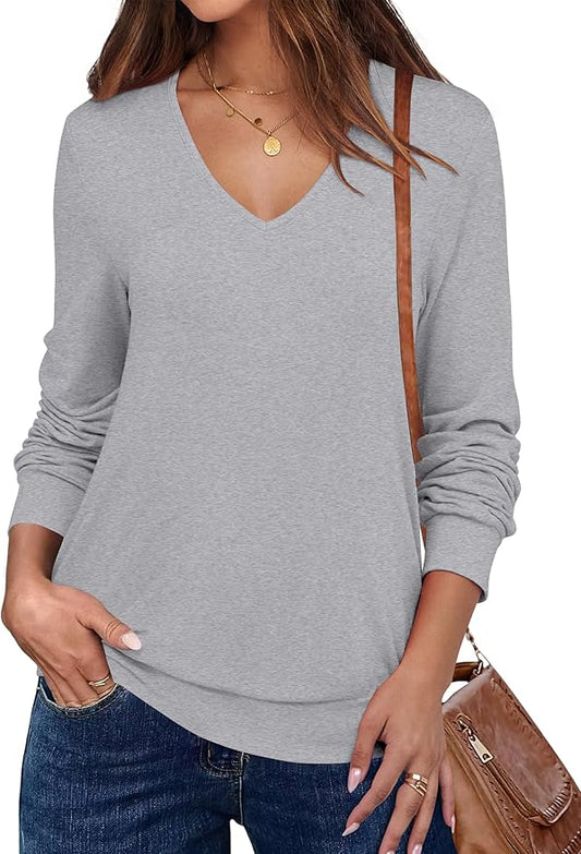 Women's V-neck t-shirt