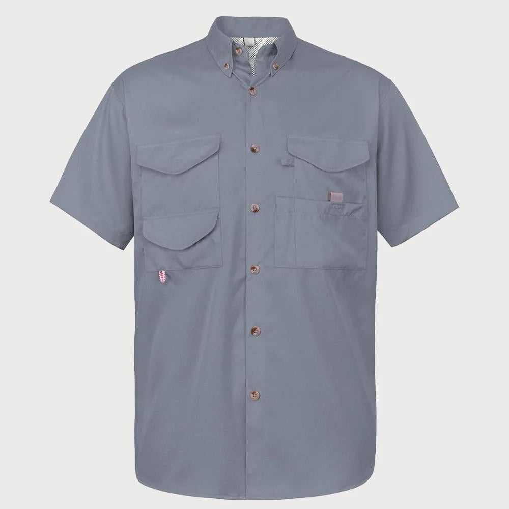 Weardear Mens Summer Short Sleeve Fishing Shirt